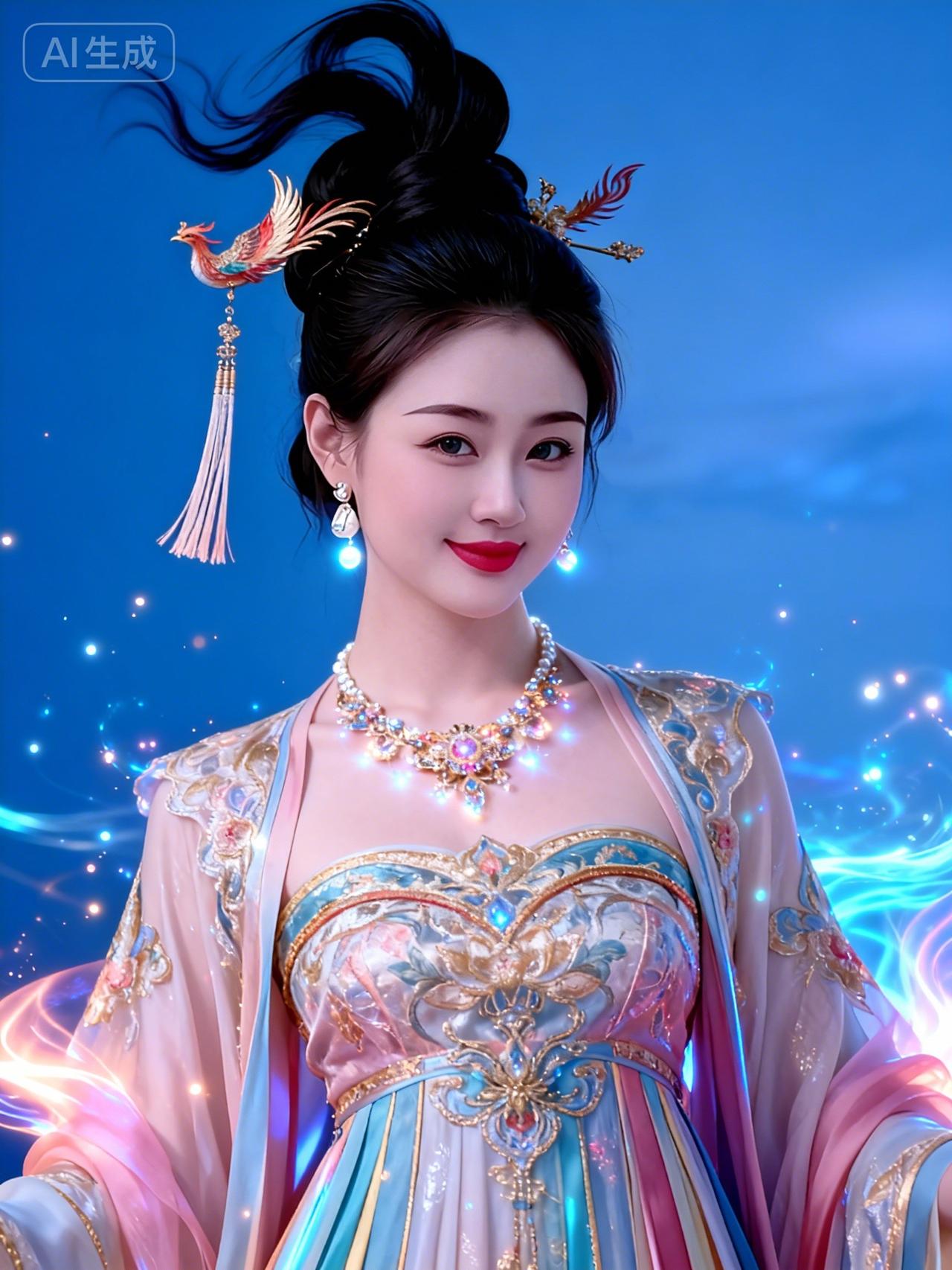 梦幻古风美女，仙气飘飘，华丽珠宝，惊艳夺目！🌟✨