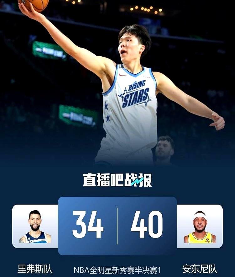 晃飞7尺2中锋，砍下10分，却被告知这在NBA一文不值。都说全明星是场秀，杨