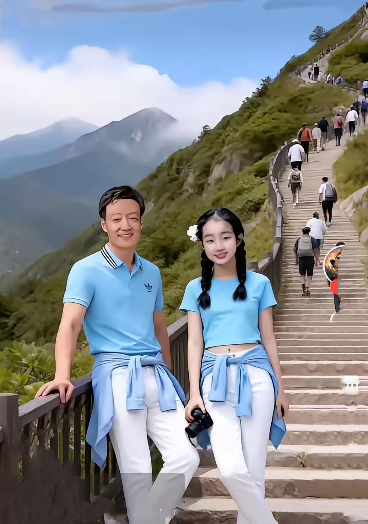 终于振作起来了，自从爱妻朱媛媛走后，伤心过度，一蹶不振，现在终于想开了，游山玩水