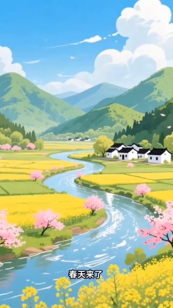 春天来了，大江南北披上了五彩斑斓的新装。·在苏北骆马湖，18万平方米的白沙滩被