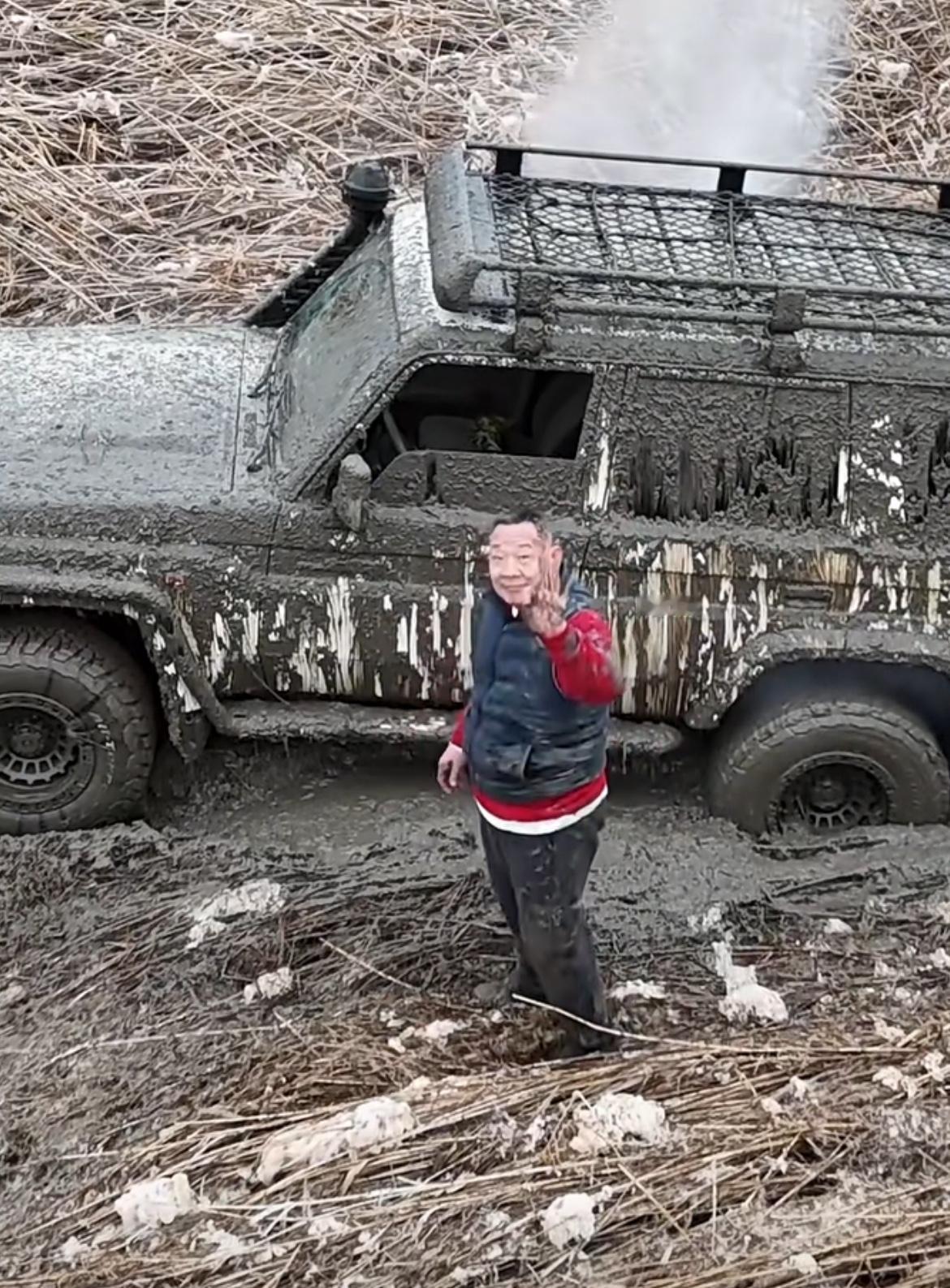 于东来玩越野！2026年1月18日（星期日）下午，胖东来董事长于东来在河南汝