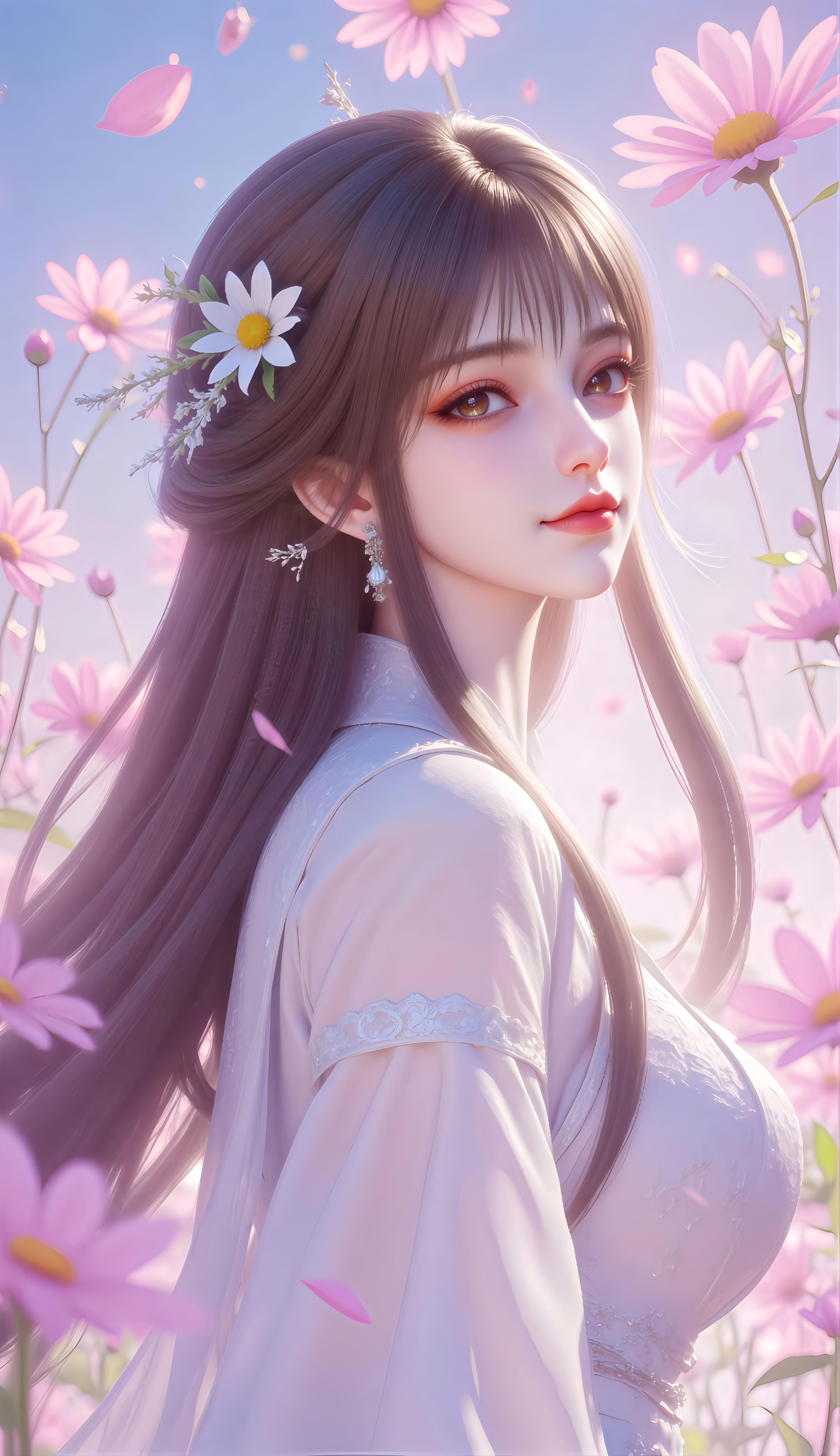 《神墓》雨馨儿国漫美图壁纸分享：爱你一万年，辰南睡了一万年！
