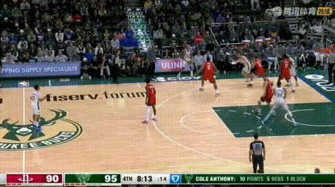 决胜时刻在场——谢泼德16+2+4抢断：2、4节立功，末节5分+连续抢断字母！