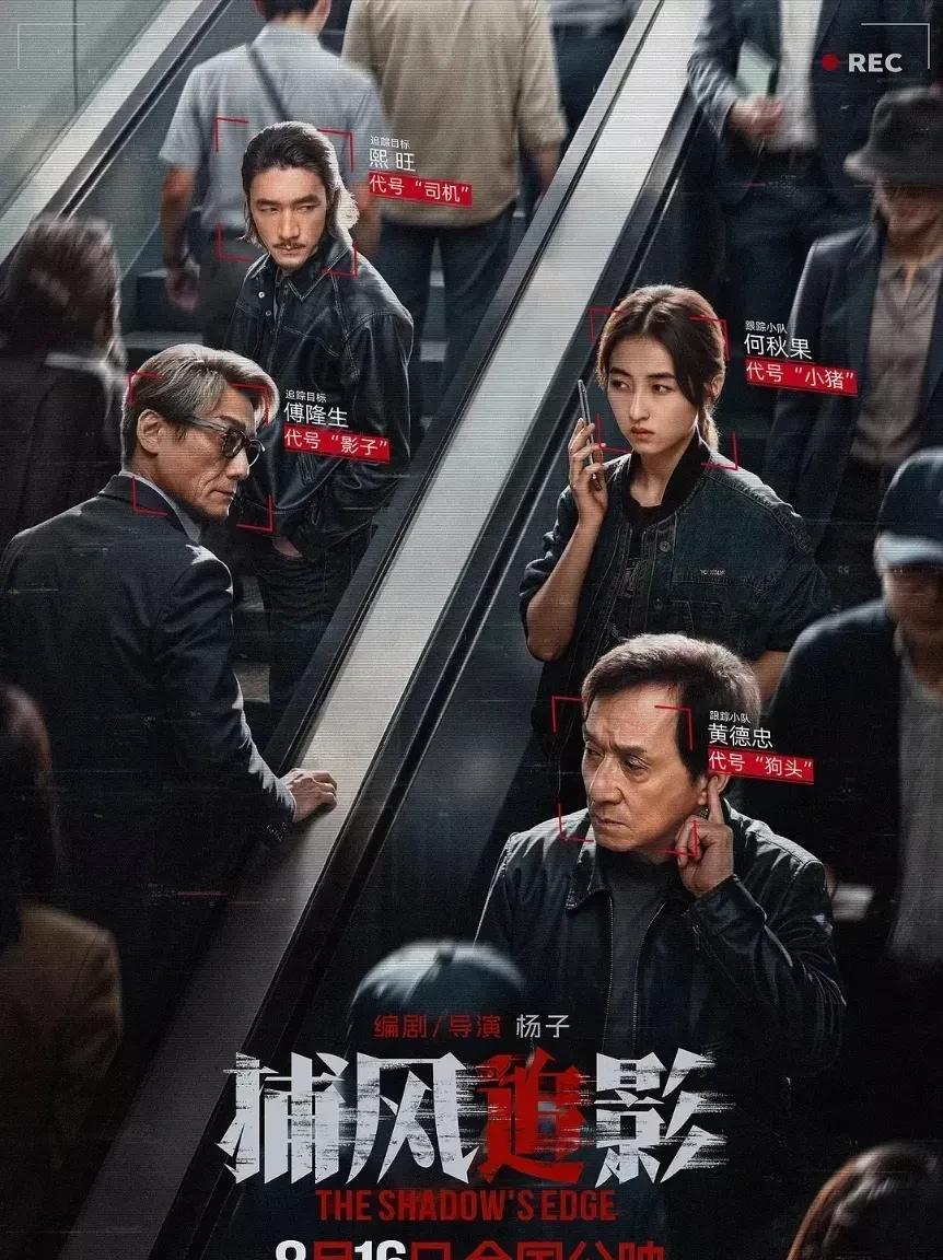 上映3天，终于逆袭登顶内地影市单日票房日冠，《捕风追影》证明了，已经七十多岁的成