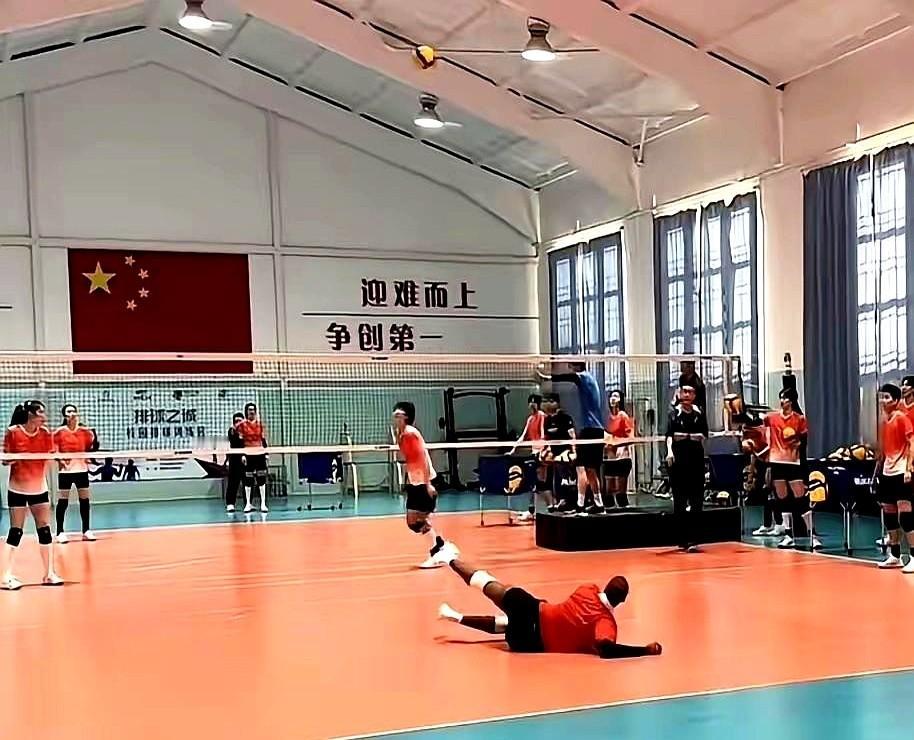 天津女排最新训练照一出，眼尖的球迷又开始找人了。画面里，陈方教练带着杨艺、王艺竹