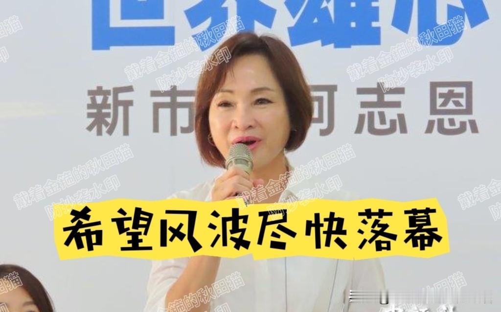 柯志恩谈基金会风波！马办风暴越闹越大，恐波及岛内地方选举，国民党自家人也喊话：