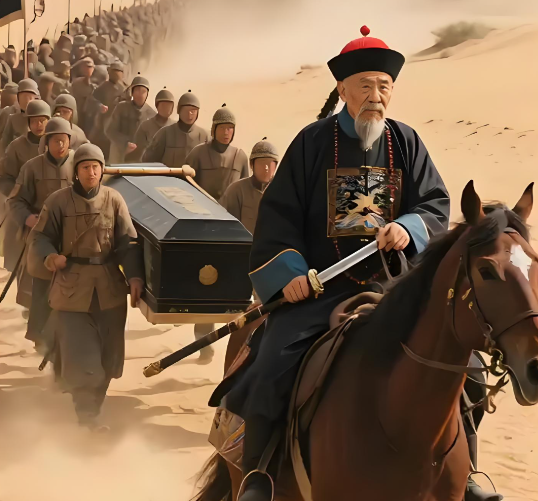 1877年，新疆喀什城下，左宗棠面对上万俘虏，毫不犹豫地下令：“降者亦杀！”一语