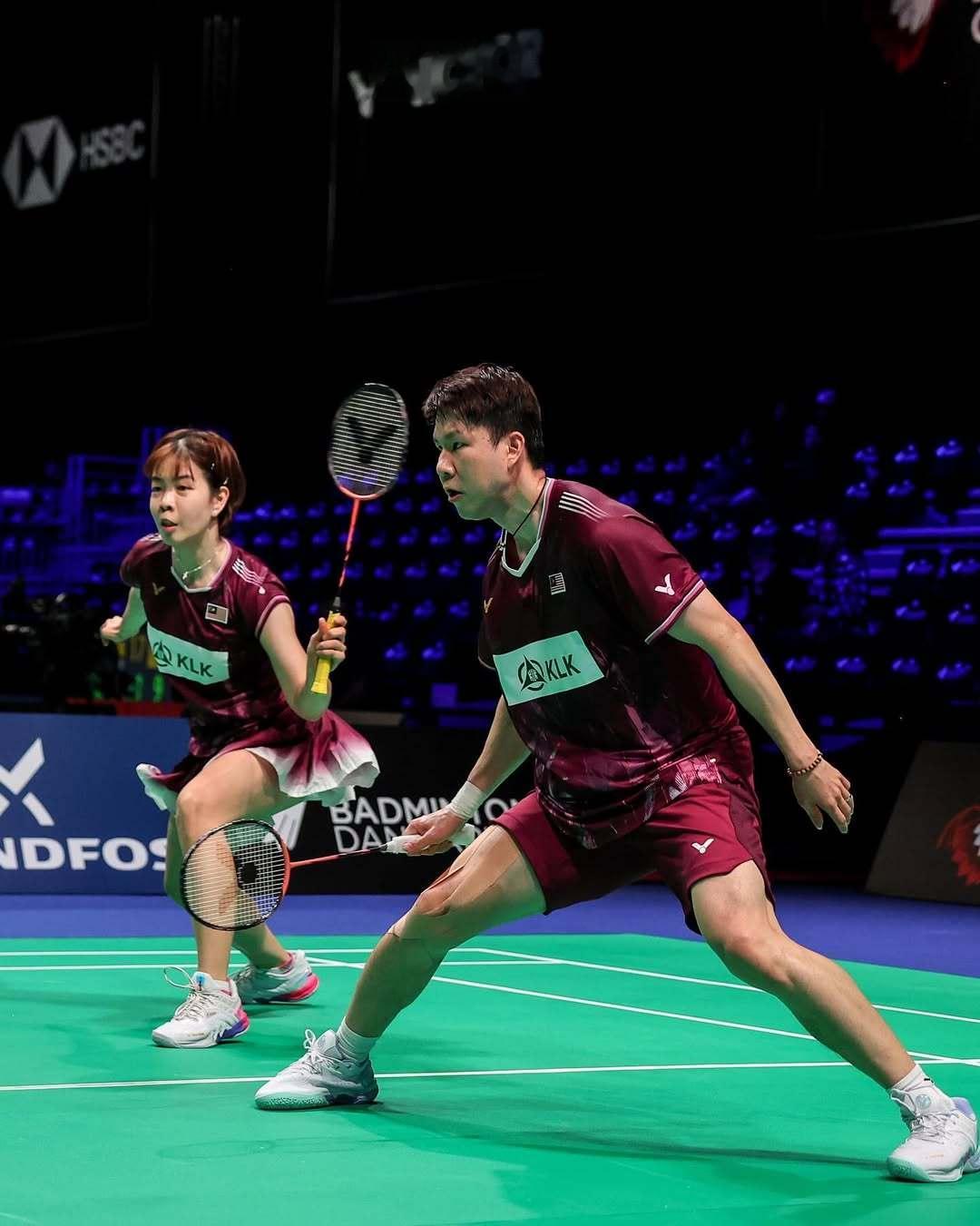 吴埙阀/赖洁敏🇲🇾21-13、22-20🇺🇸陈子亦/王曦曦下轮对手：