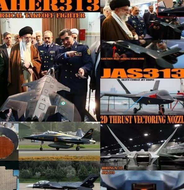 伊朗还是不信任中俄先进战机？伊朗又开始，继续投资研发伊朗国产F-313隐身战机。