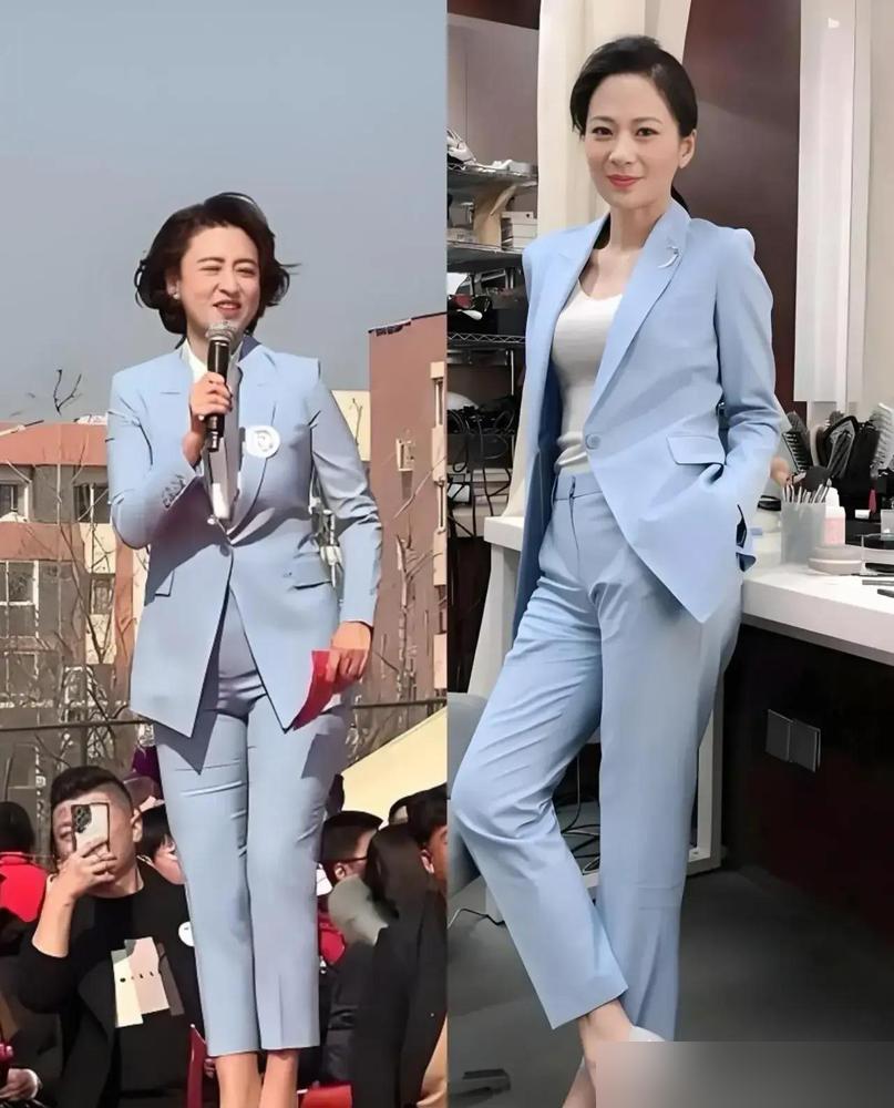 46岁的主持人张蕾怎么也没想到，下乡做个公益，竟然因为一条裤子被全网“审判”了！