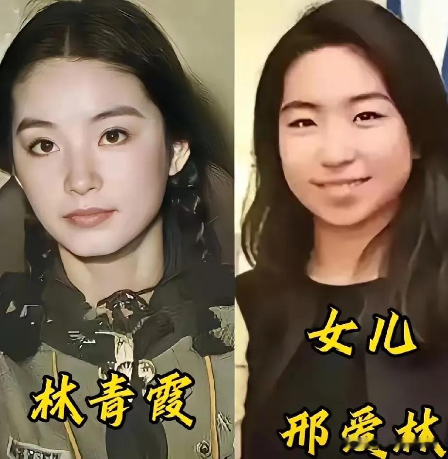 星二代没有接住妈妈的颜值挺可惜。林青霞五官如画,气质优雅而大气。林青霞年轻时的
