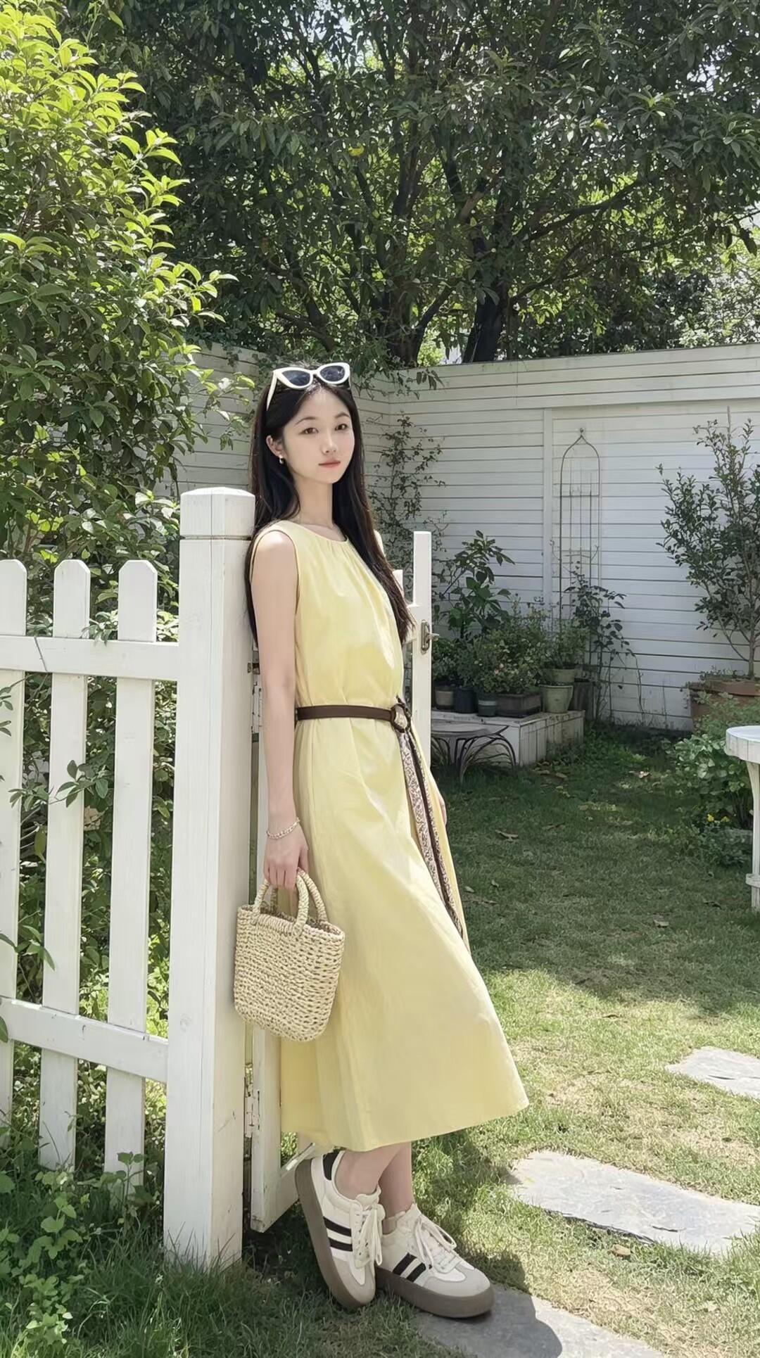 夏日清新穿搭