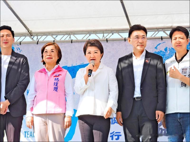 国民党主席郑丽文的其中考：2026百里侯选情不妙，国民党2县市恐蓝天变绿地。