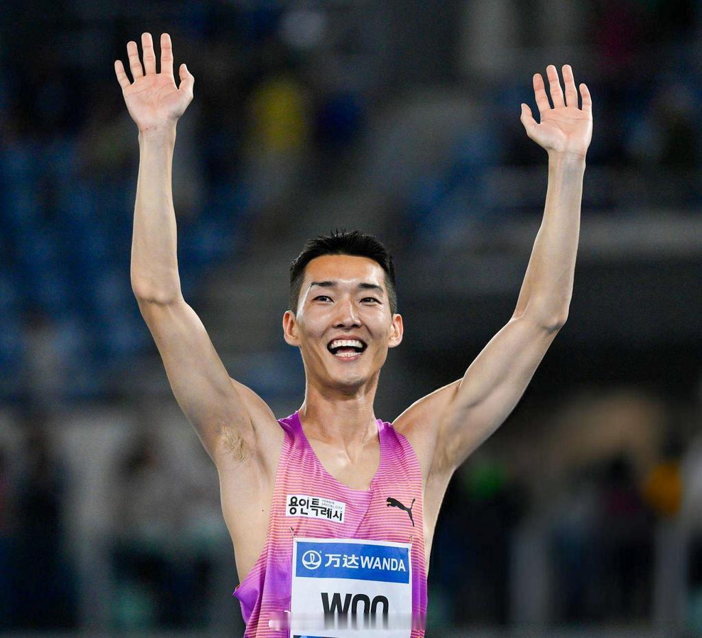 2025年世界田联钻石联赛摩纳哥站男子跳高，韩国🇰🇷禹相赫2米34创今年世