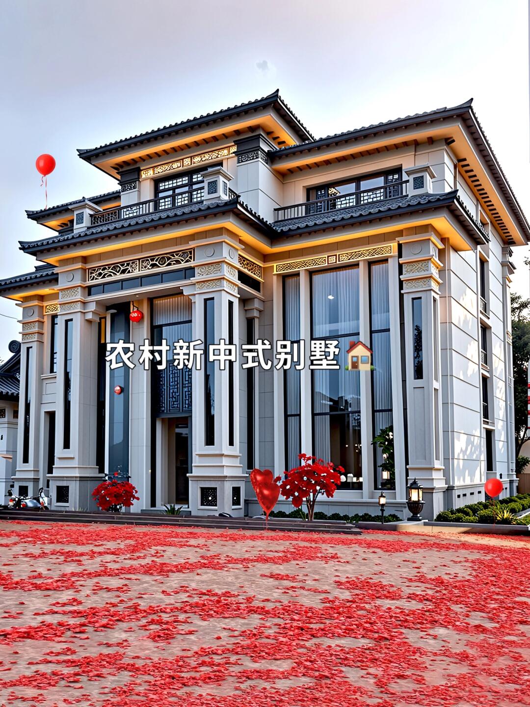 农村新中式别墅🏡
