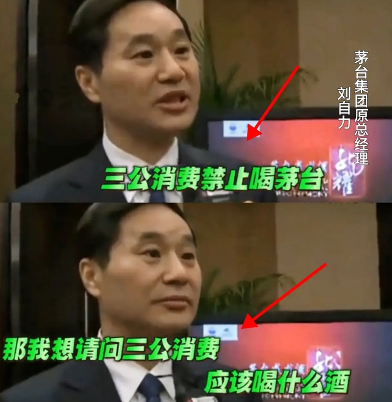 “三公消费禁止喝茅台，那该喝什么酒？”茅台原总经理这灵魂反问，当时把记者问住