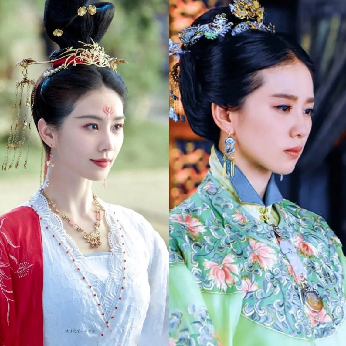 现在的造型师感觉没以前有水平同一演员，以前和现在的造型对比，不知道是时间问题，还