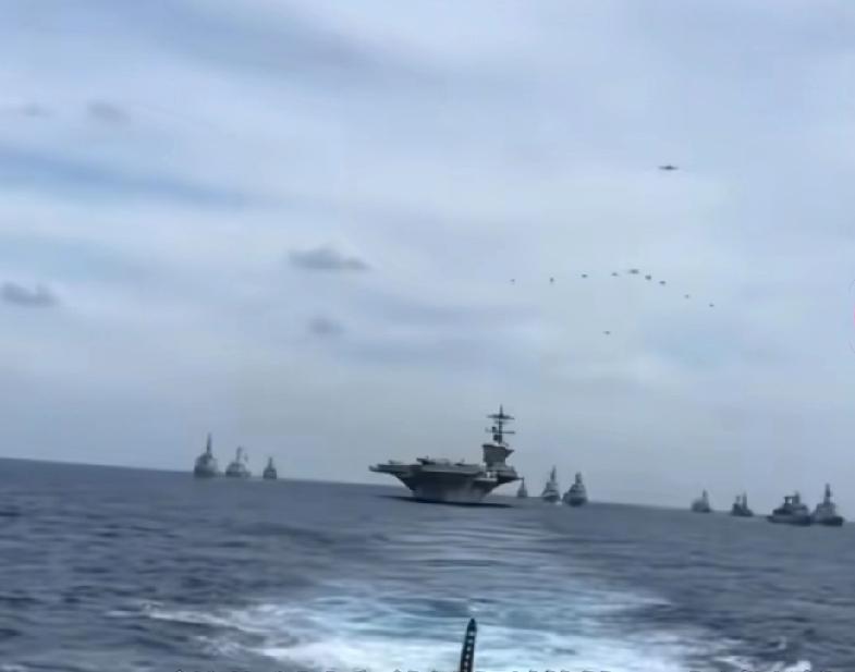 美军航母深夜悄悄撤离！菲律宾彻底懵了，南海局势瞬间变天！凌