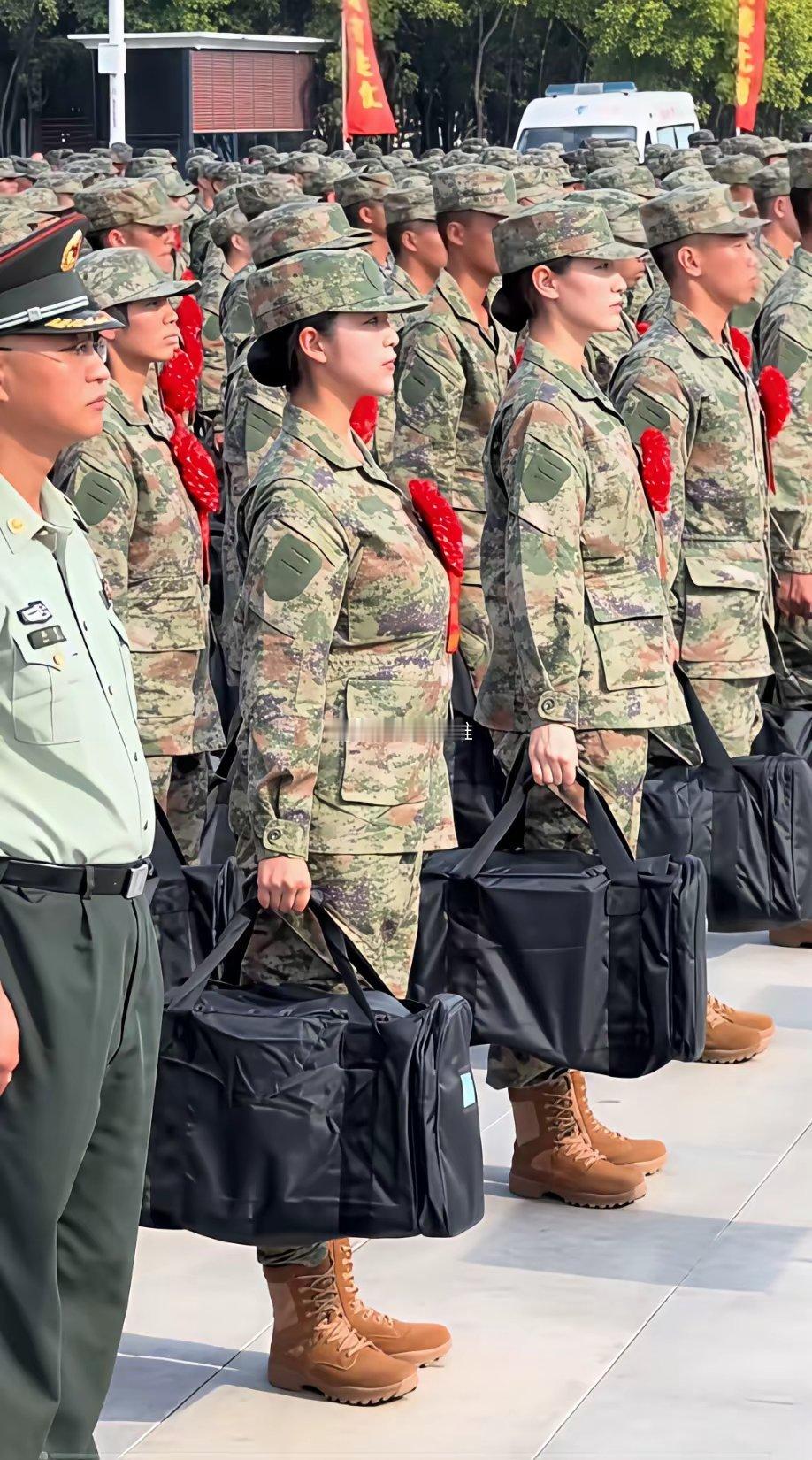 又美又有实力！黑龙江多名女新兵被选入仪仗队​​​