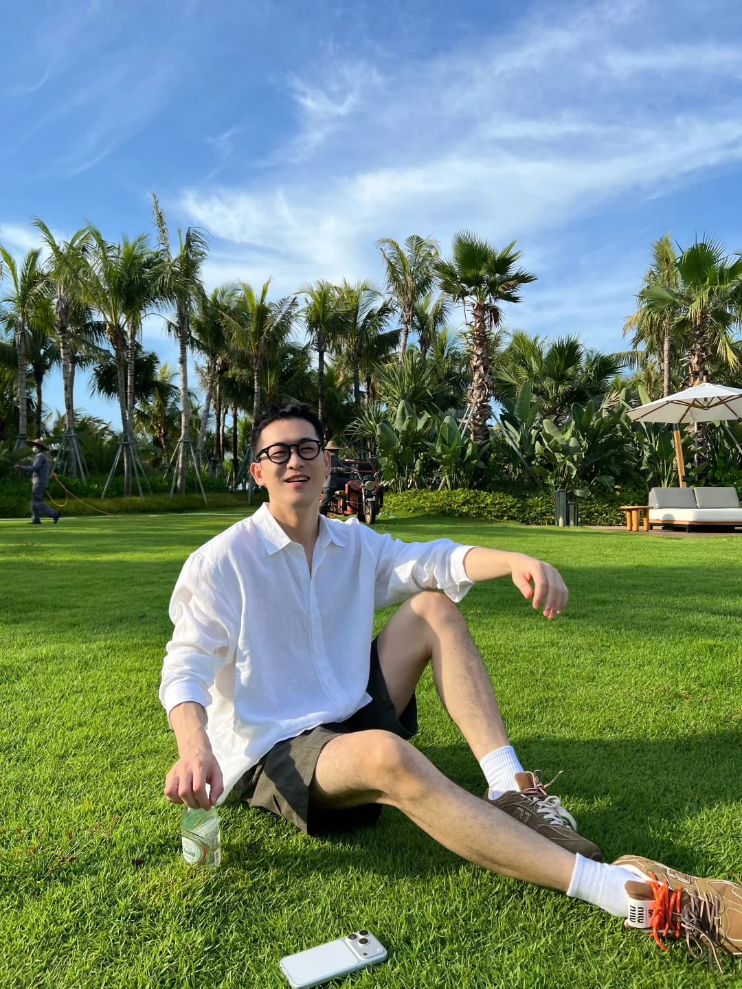 能见度100%的清水湾早晨🏝️