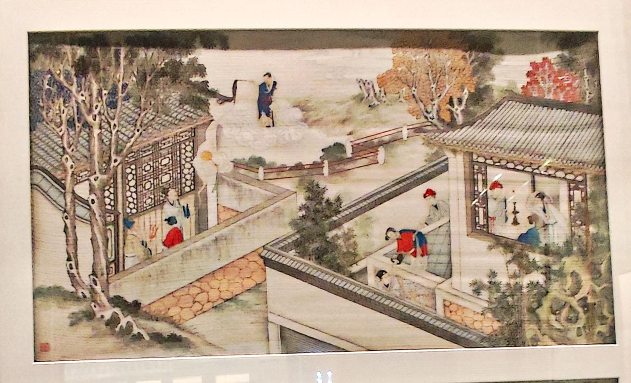 《红楼梦》彩绘画册真跡展″绘梦三重缘一一辽宁与红楼梦文化展″，在《沈阳博