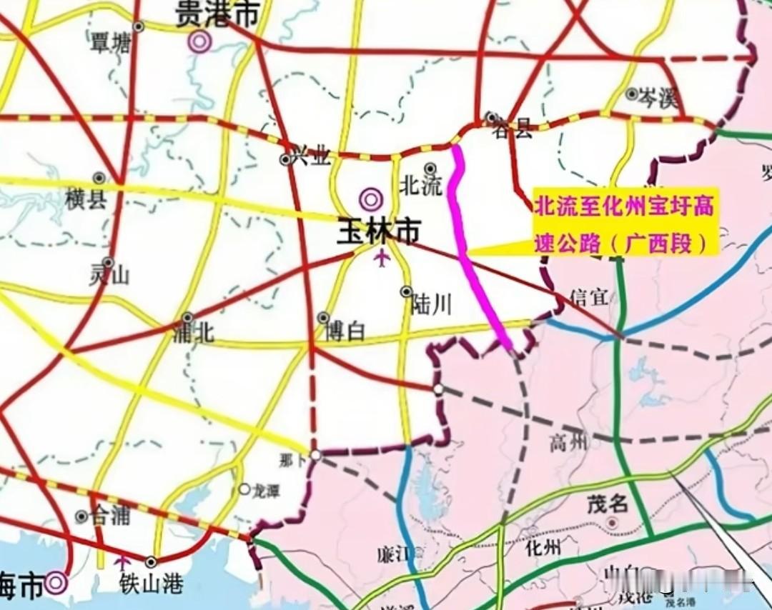 玉林建这条高速真的是困难重重，北流至化州高速，全长100多公里，该项目（山围