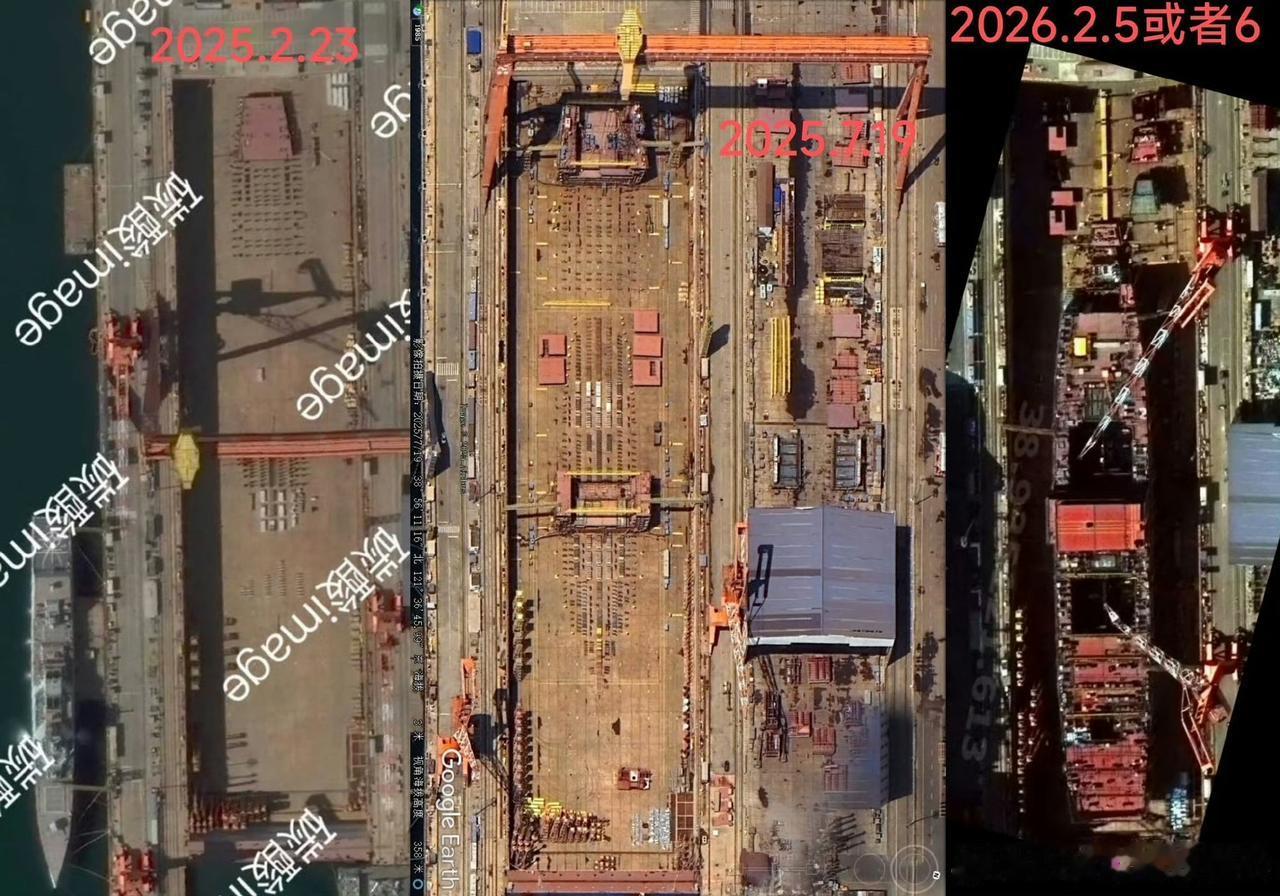 东大“大平板”狂飙：从空船坞到钢铁巨兽，只用了一年当2025年2月的照片显