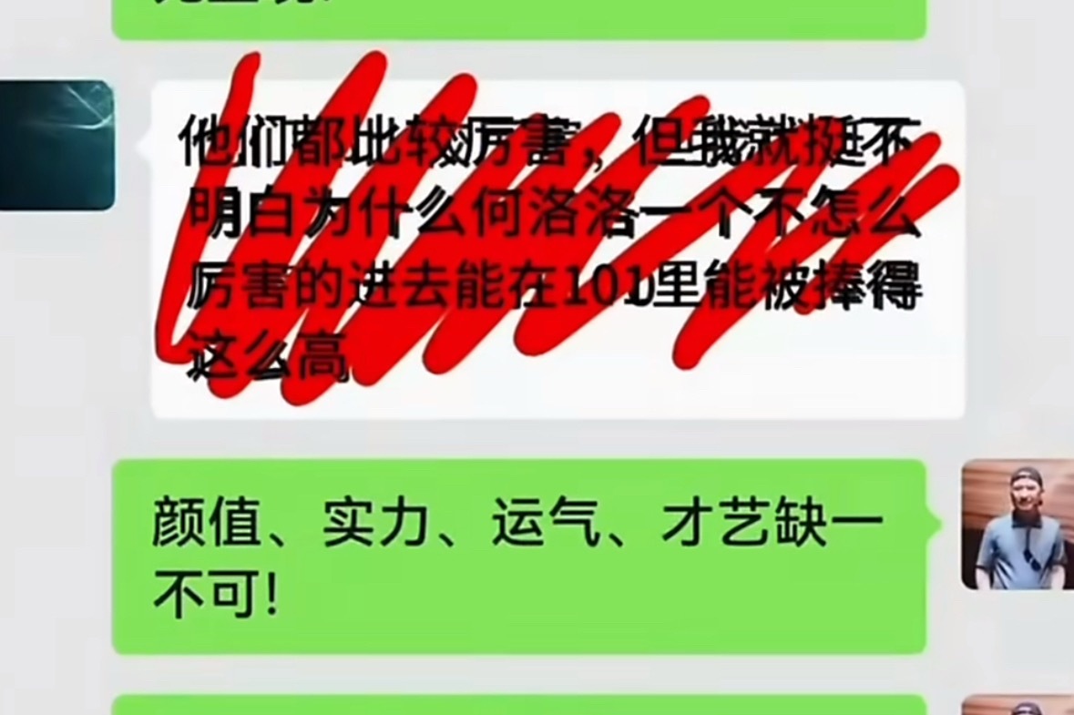 严军与严浩翔聊天记录中被码住的发言严浩翔：但我就挺不明白为什么何洛洛一个不怎么厉