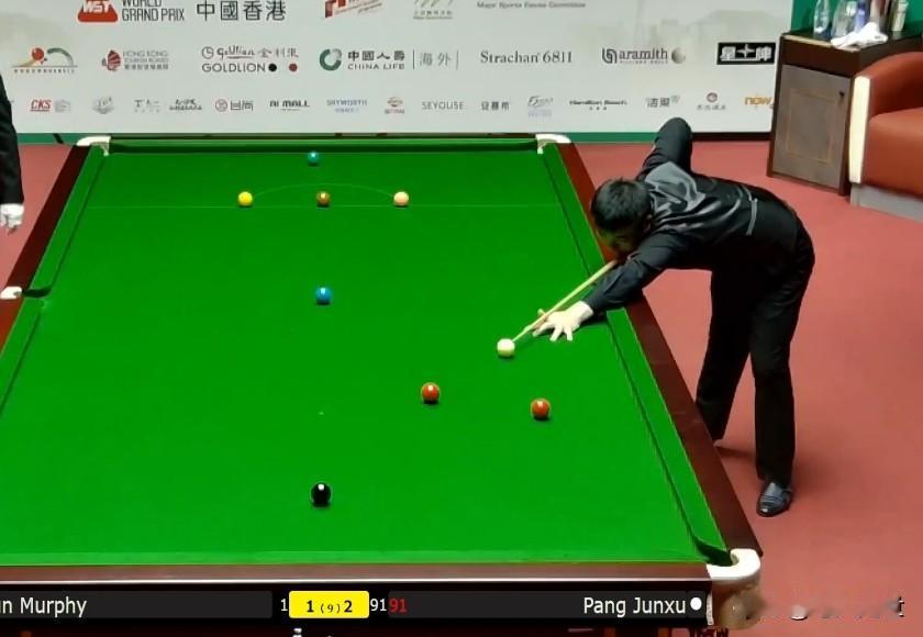 双星报喜！庞俊旭、袁思俊暂时3：1领先。2026斯诺克世界大奖赛，庞俊旭与袁思