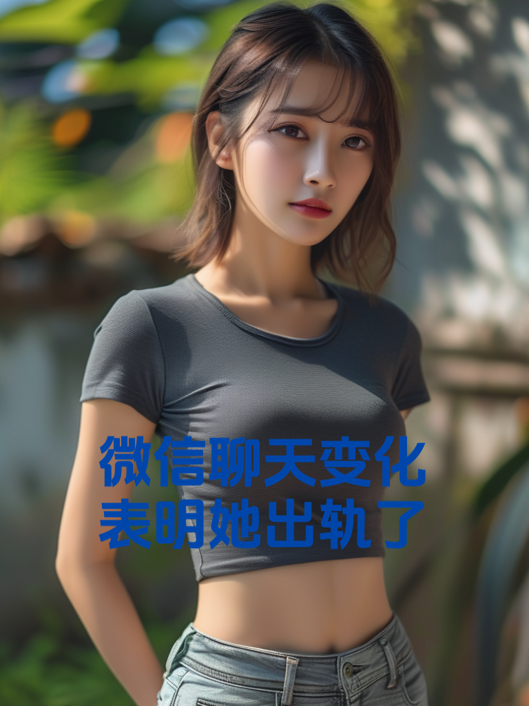 微信聊天变化，表明她出轨了！