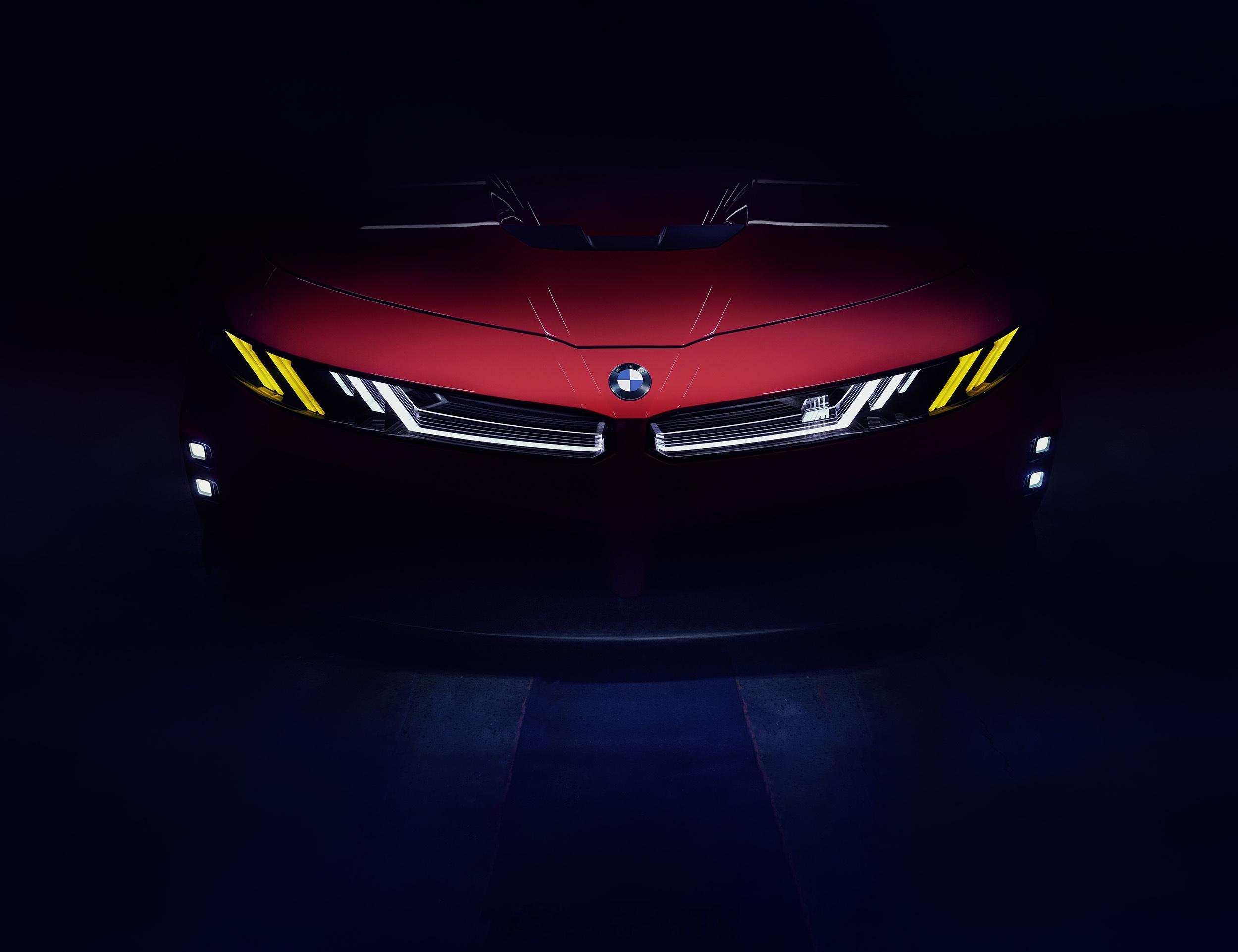 BMWM迈入纯电时代，BMWM新世代概念车中国首秀，外观依旧战斗，依旧「M」味十足，夸张而不违和的宽
