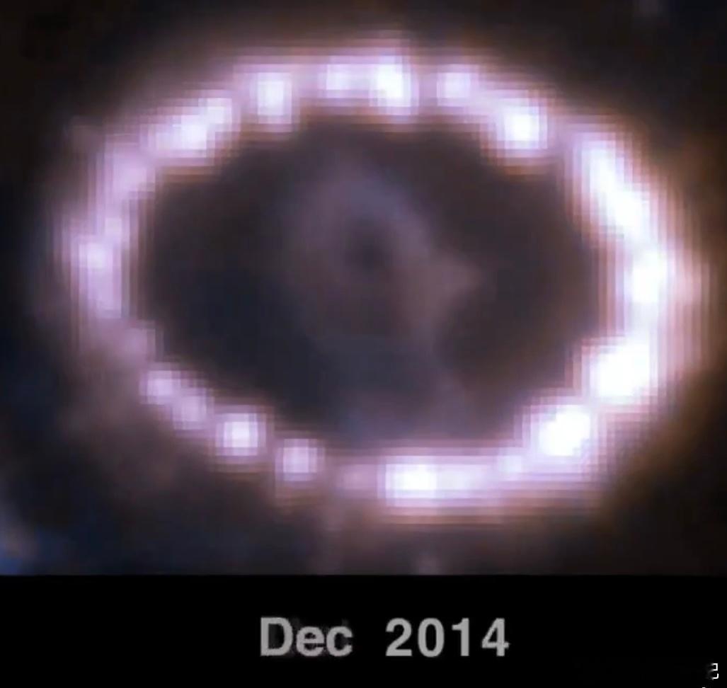SN1987A爆炸：400年内最明亮的超新星，1987年2月23
