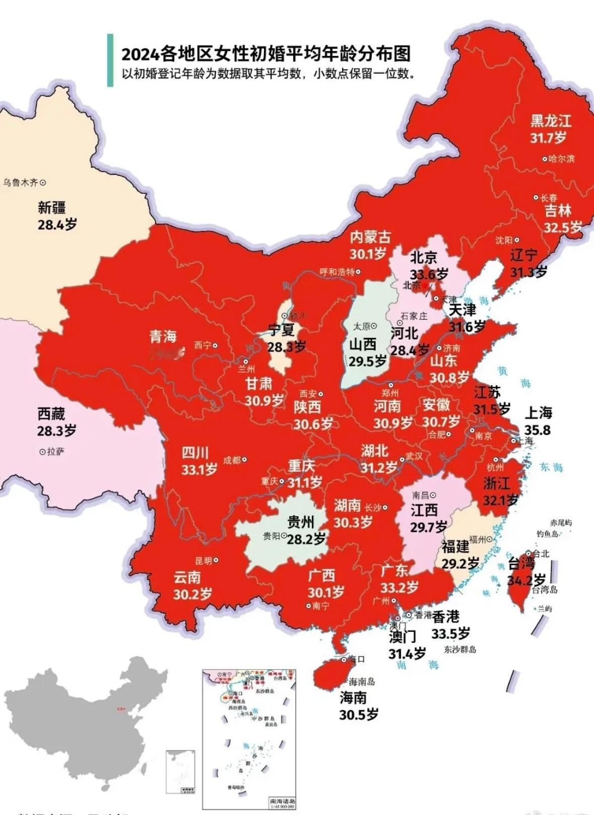“现在大家结婚都这么晚了”