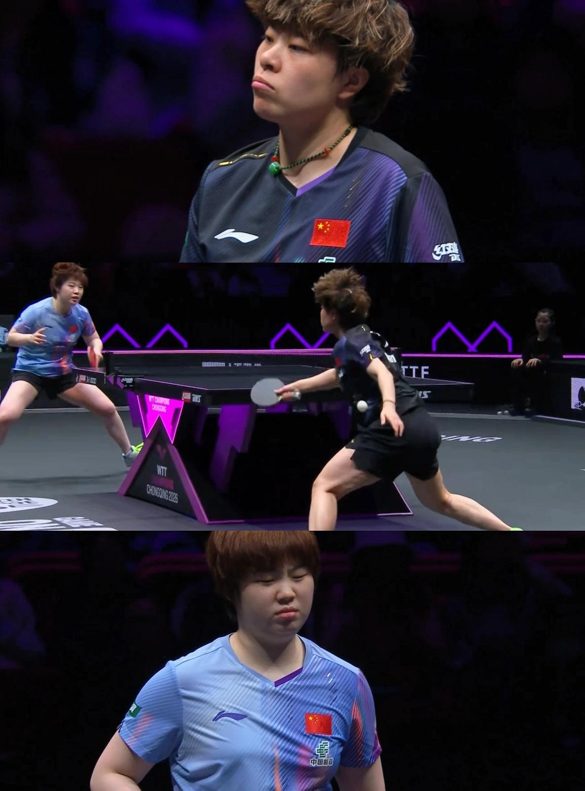 蒯曼锁定伦敦世乒赛参赛资格，现在网上直接吵翻了，有人说：蒯曼就是那种内战很猛，一