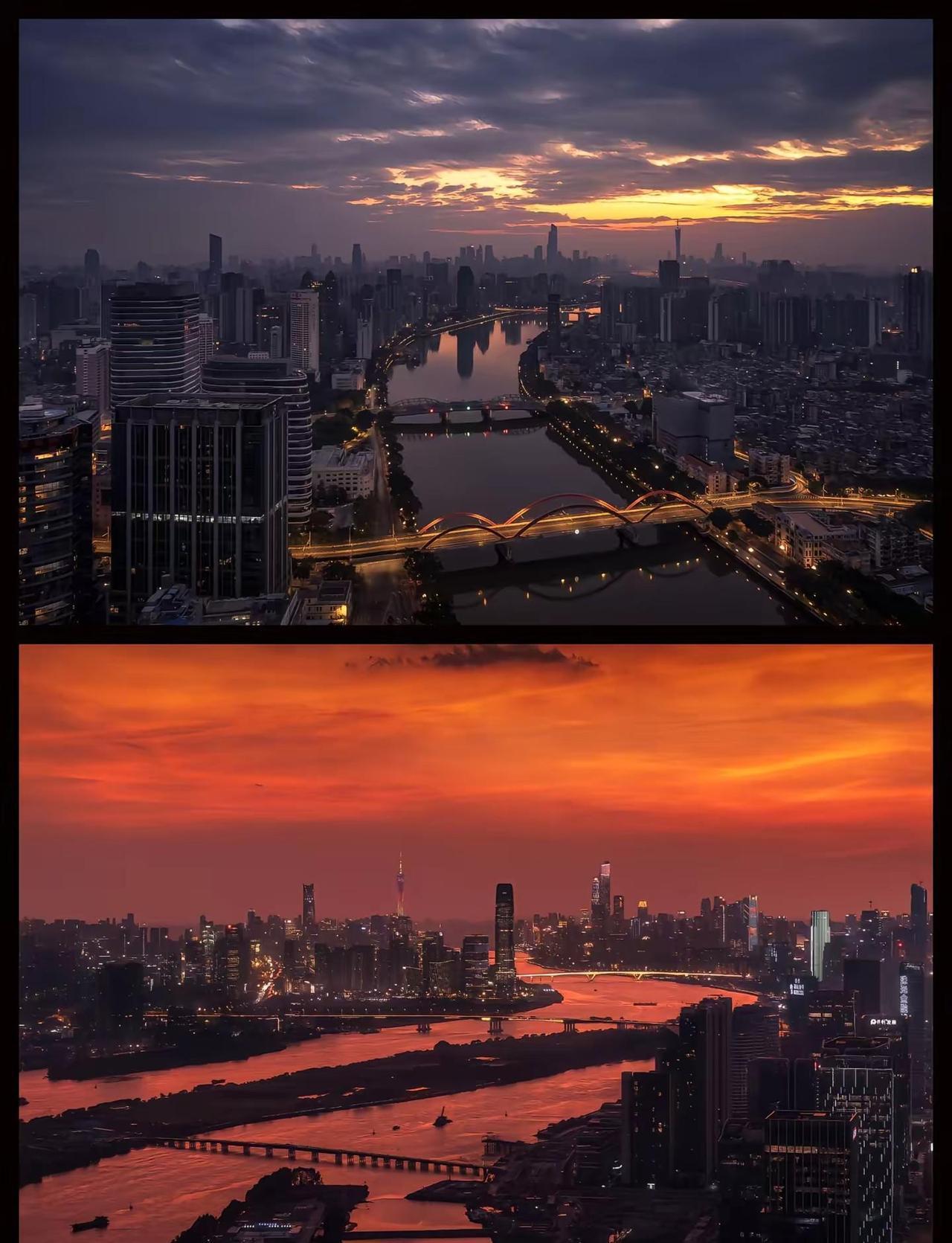 这是广州的城建。在外地人眼里，广州只是一个遍地城中村握手楼包围一个珠江新城的城市