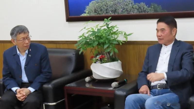 柯文哲：没有绿白合的问题！支持军购案付委实质审查柯文哲今天（25日）下午拜会