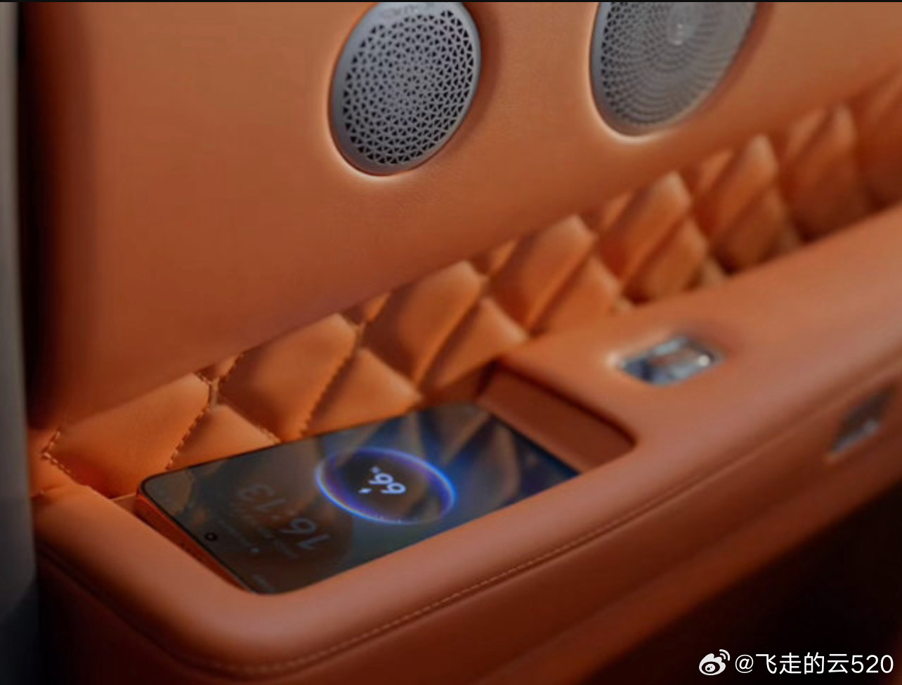 魏牌V9X的二排腿托居然有按摩，全球首创二排门板上有无线充电，全球首创。而且充电