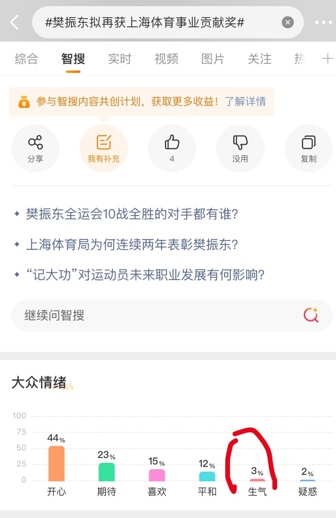 我想知道……那些表达“生气”的态度的人，是不是和全运会因樊振东位居四号种子位就疯