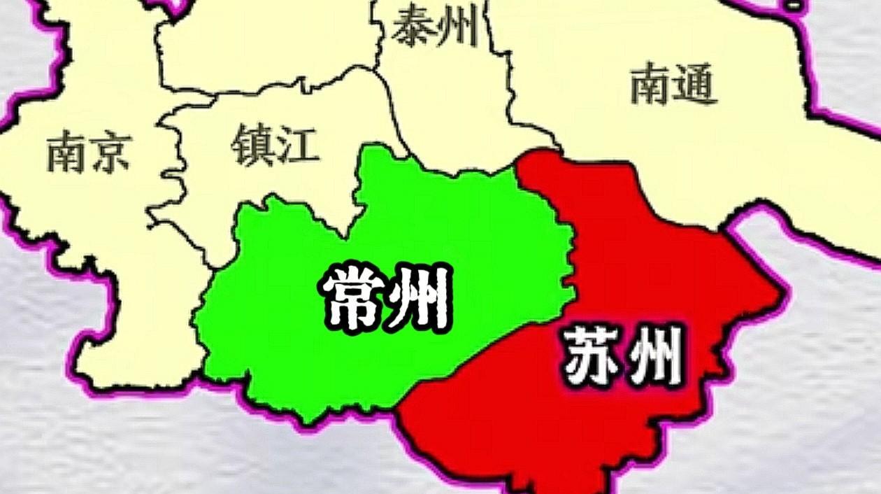 其实不是苏州比无锡或常州厉害，而是苏州比他们大。如果把无锡和常州合并，你会发现两