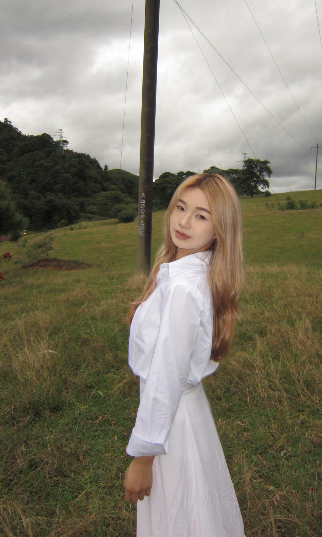 网络美少女穿搭分享