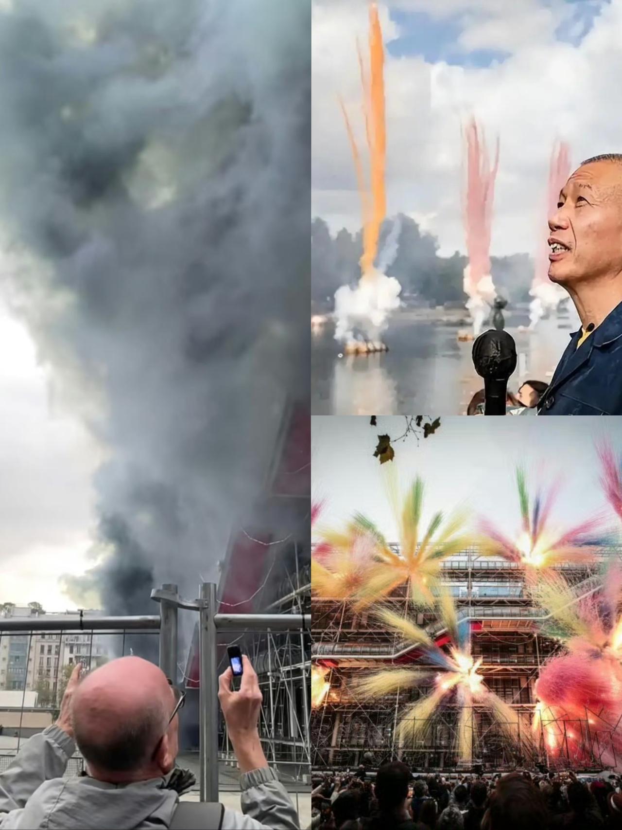 这下好了，不仅中国人知道，连法国人也都知道了，蔡国强这个人，没事儿就喜欢