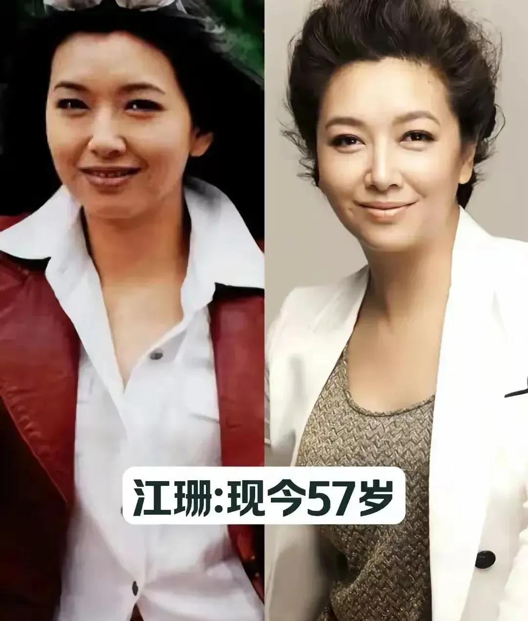 娱乐网中这几位颜值逆天啦！江珊年轻的时候真美！不愧是《过把瘾》的名角色。陈数