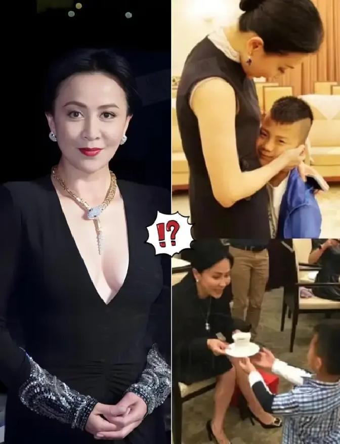 一次，胡军问膝下无子的刘嘉玲说：姐，想要儿子么？刘嘉玲一口干完白酒，让她别开玩笑。胡军连忙拦住说：我