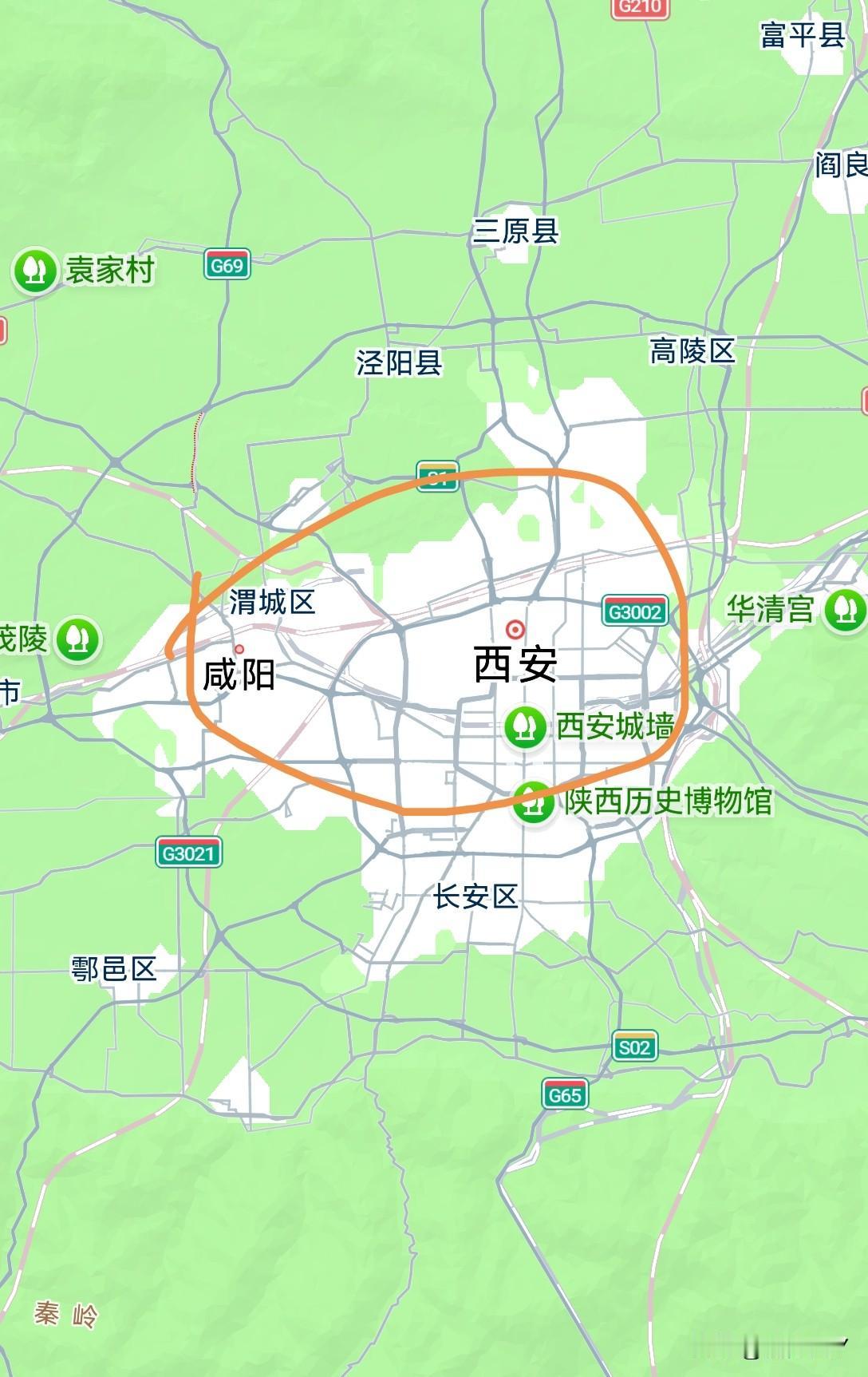 西咸新区要想好好发展，就得学习广州和佛山搞广佛同城一样，真正把西咸同城做起来，甚
