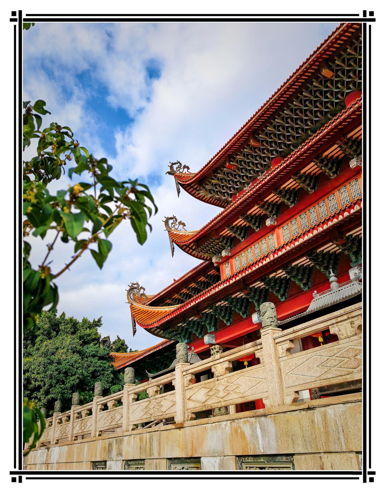 分享一座古寺庙。福州名寺西禅寺