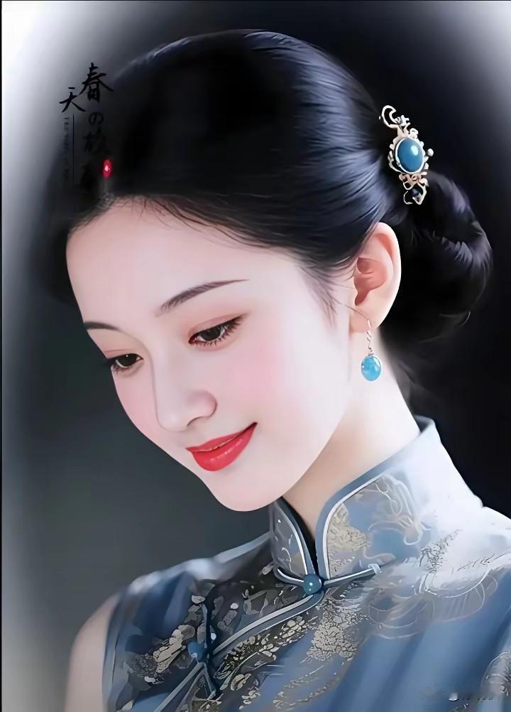此女只有天上有，人间难得几回闻。