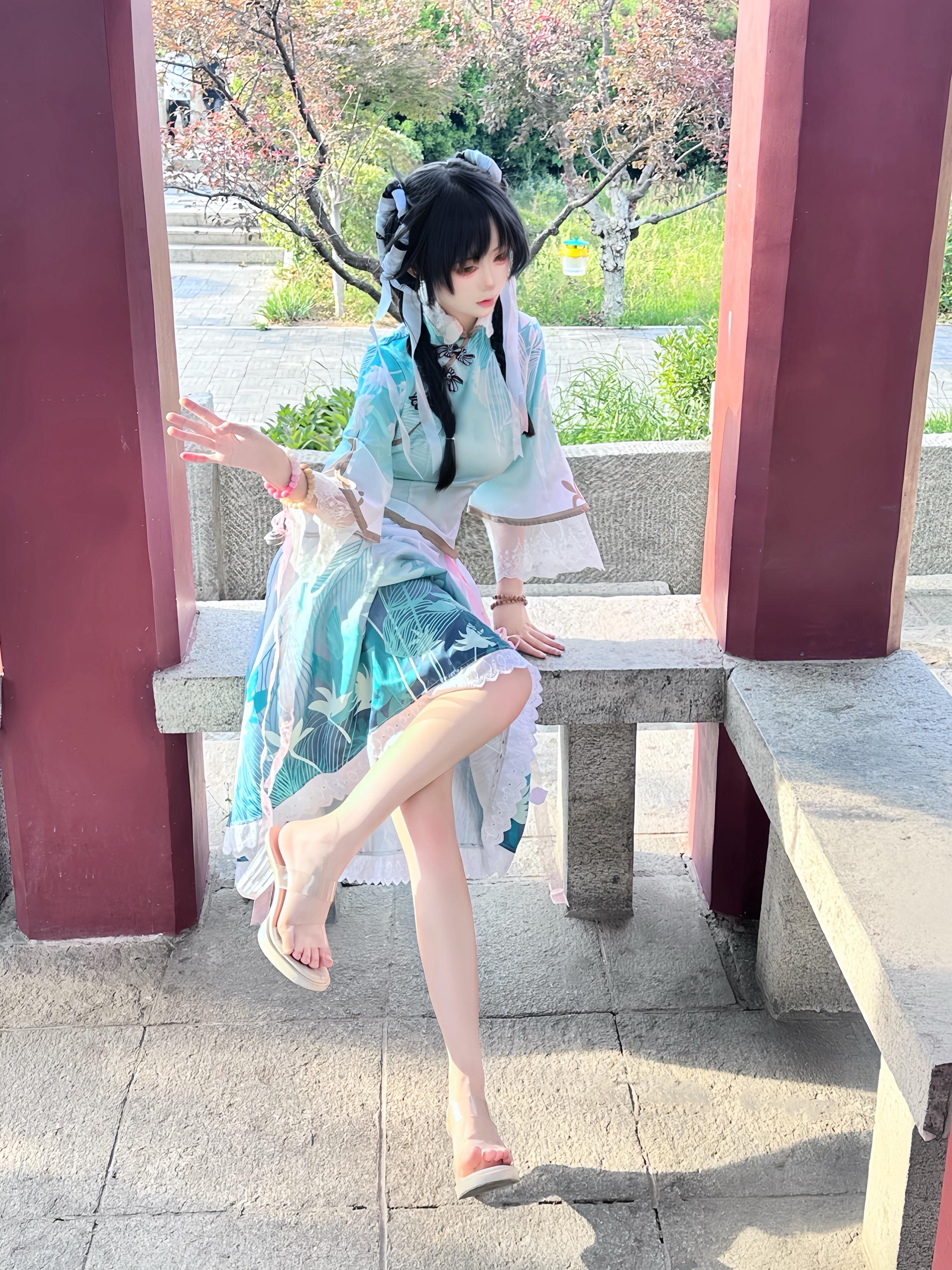 西施诗语江南 cos 王者荣耀