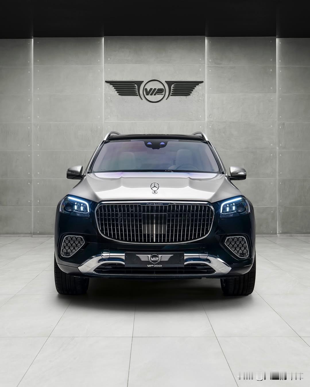 梅赛德斯-奔驰GLS600Maybach🩶🖤每日一款车奔驰