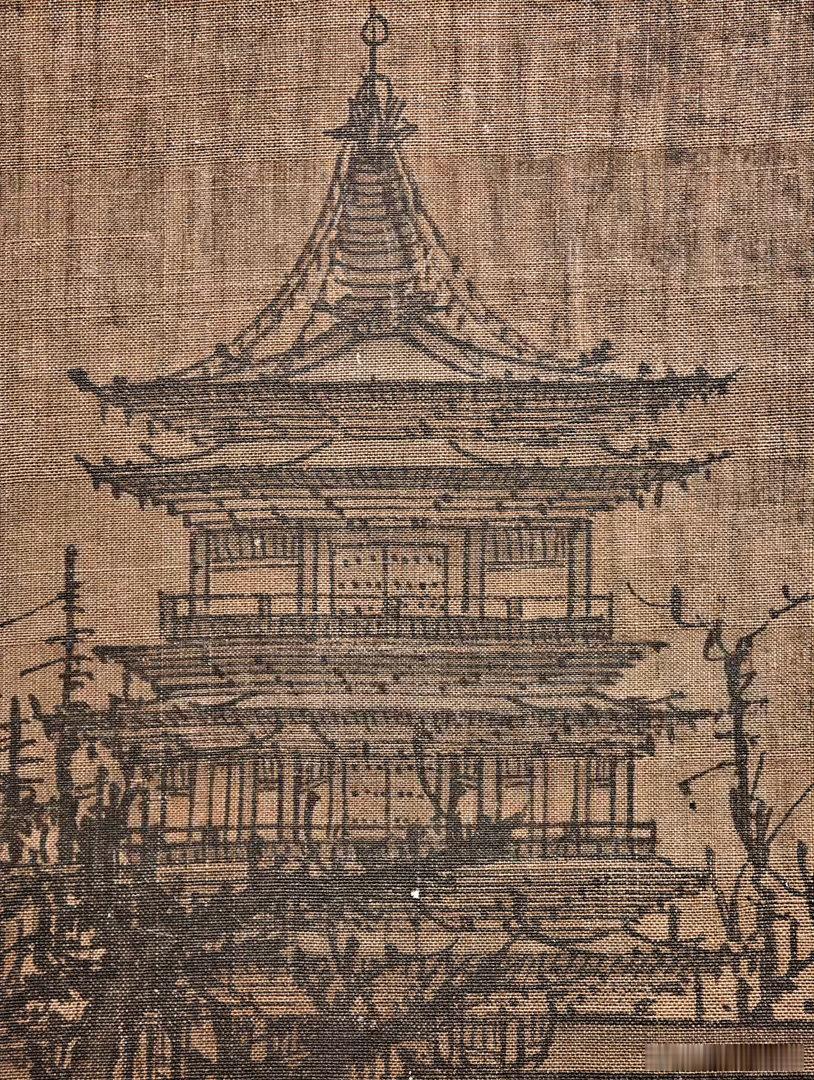 《晴峦萧寺图》，传北宋李成，美国堪萨斯城纳尔逊阿特金斯美术馆藏。展出至本月27日