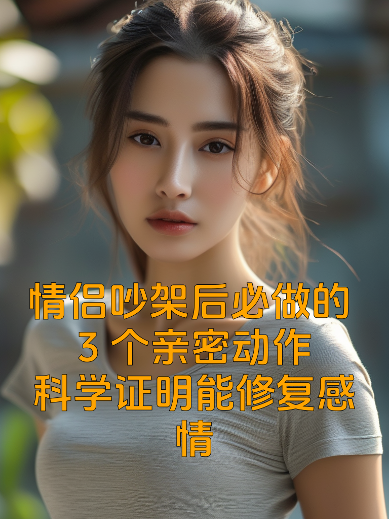 情侣吵架后必做的3个亲密动作：科学证明能修复感情